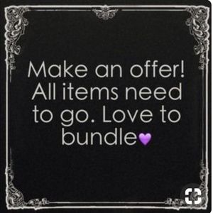 ❤️LOWBALL OFFERS!!❤️
